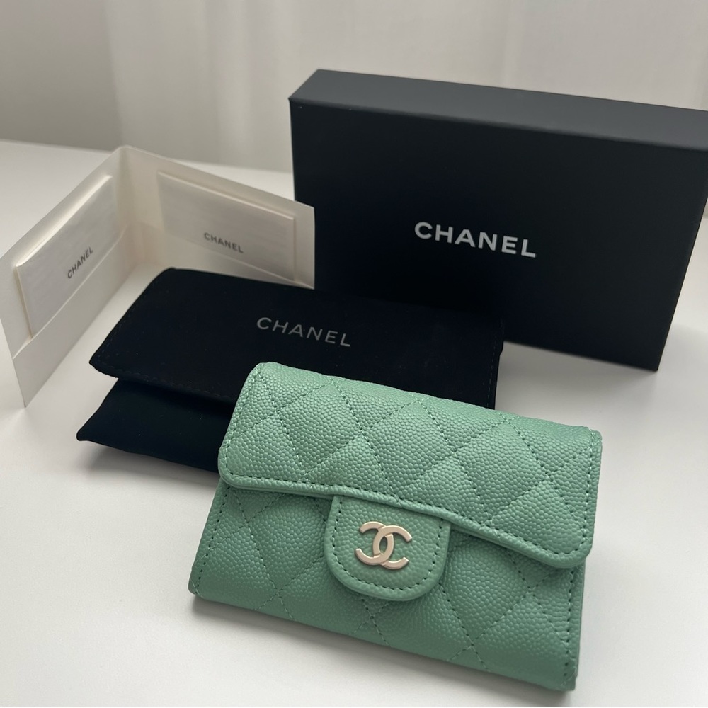 Chanel Flap Card Holder